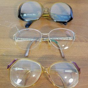 Trio of Vintage Dior Glasses and a Pair Sunglasses